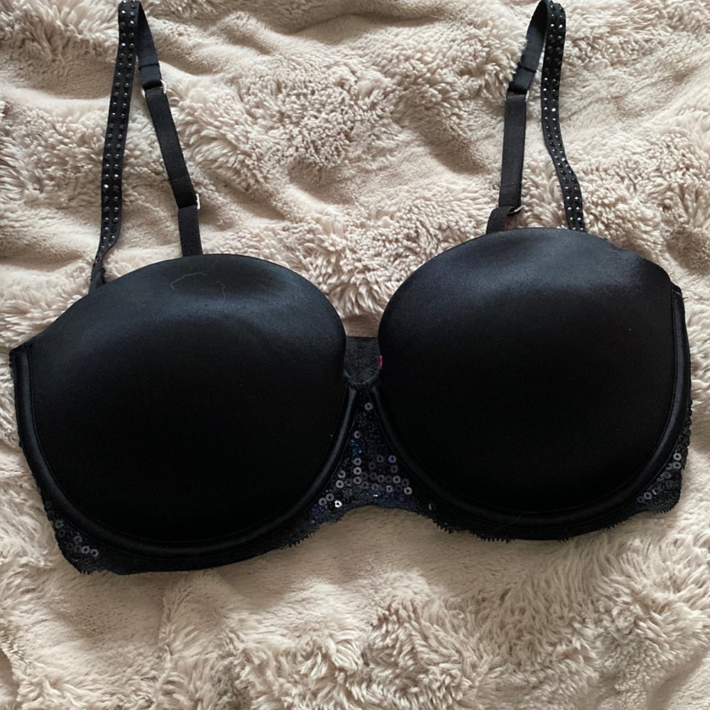 Pink by Victoria Secret Sequin Multi-Way Push Up